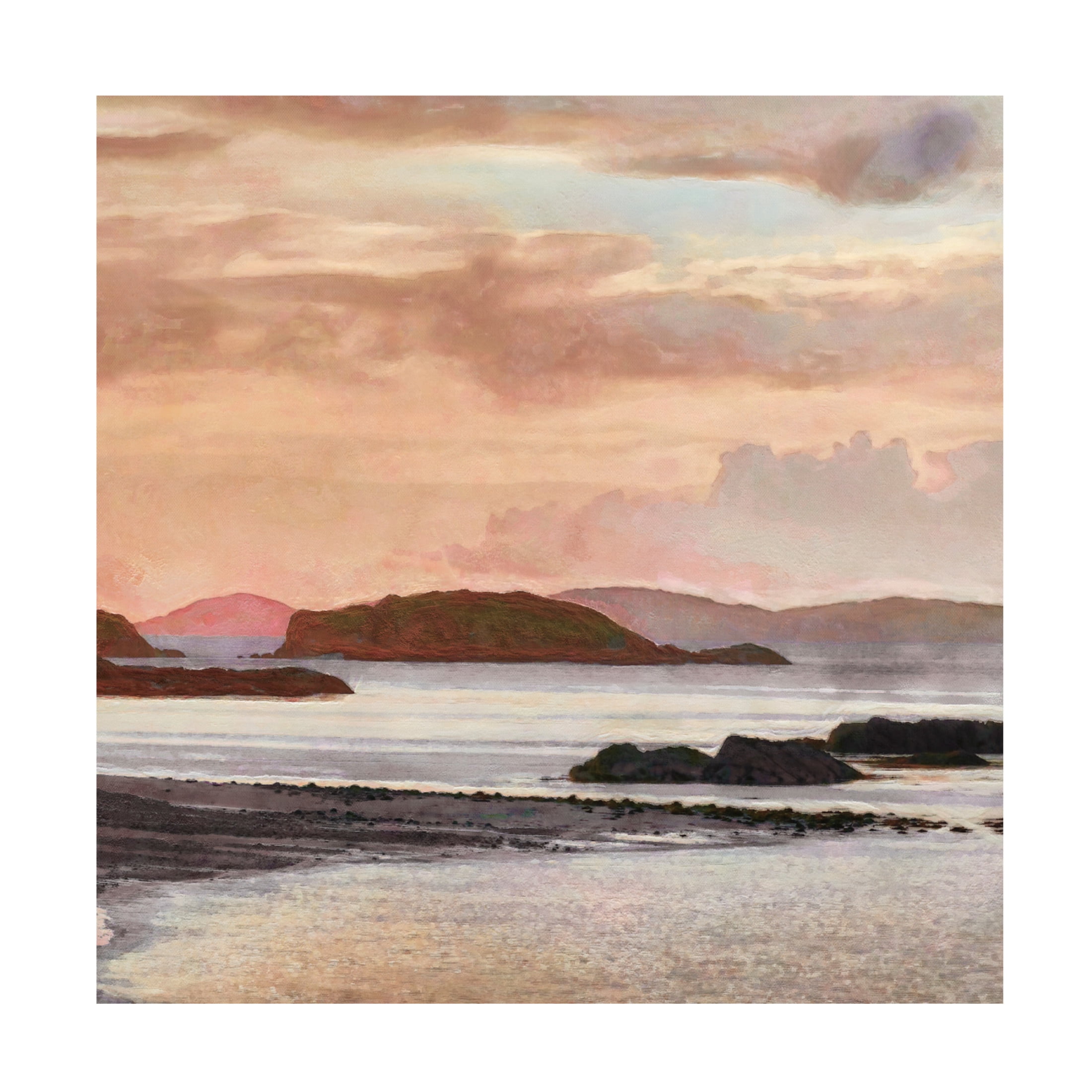Trademark Fine Art Alonzo Saunders  A New Morning I Canvas Wall Art
