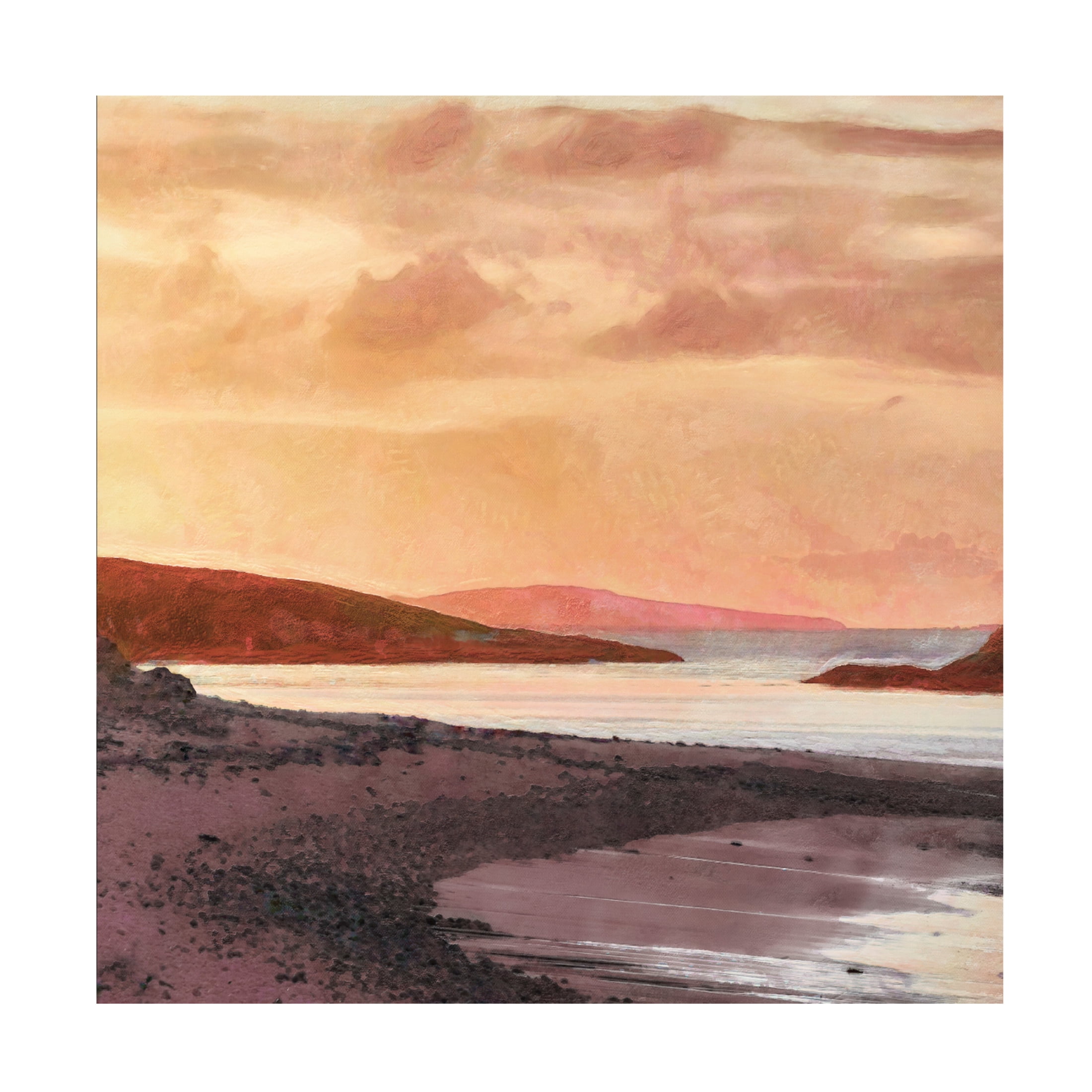 Trademark Fine Art Alonzo Saunders  A New Morning II Canvas Wall Art