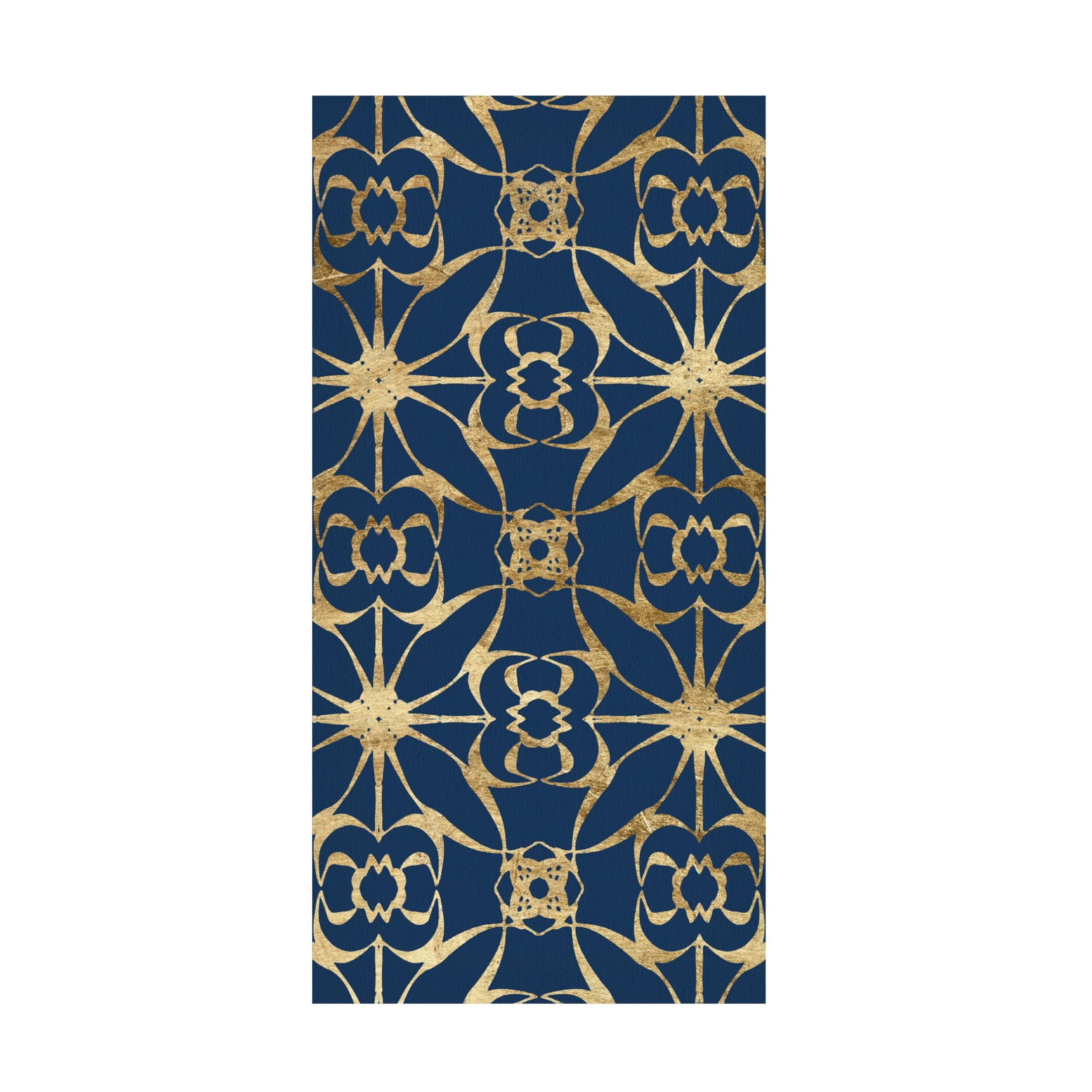 Trademark Fine Art Alonzo Saunders  Motif on Blue VIII Canvas Wall Art