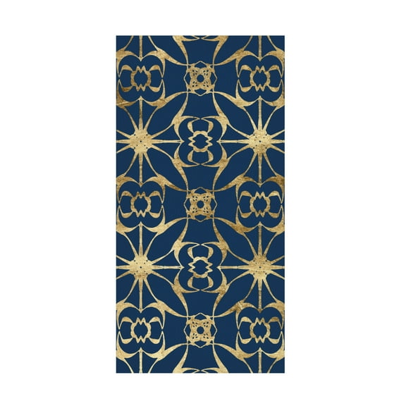 Trademark Fine Art Alonzo Saunders  Motif on Blue VIII Canvas Wall Art