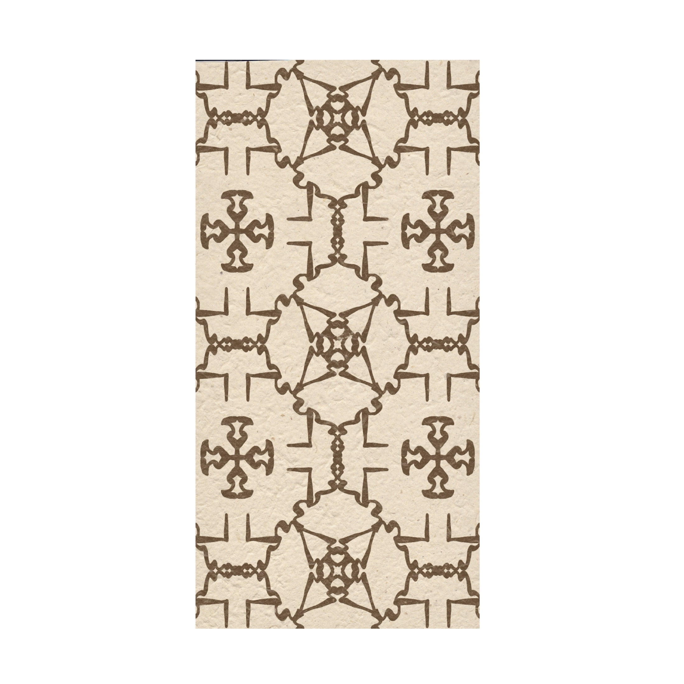 Trademark Fine Art Alonzo Saunders  Motif on Cream VIII Canvas Wall Art
