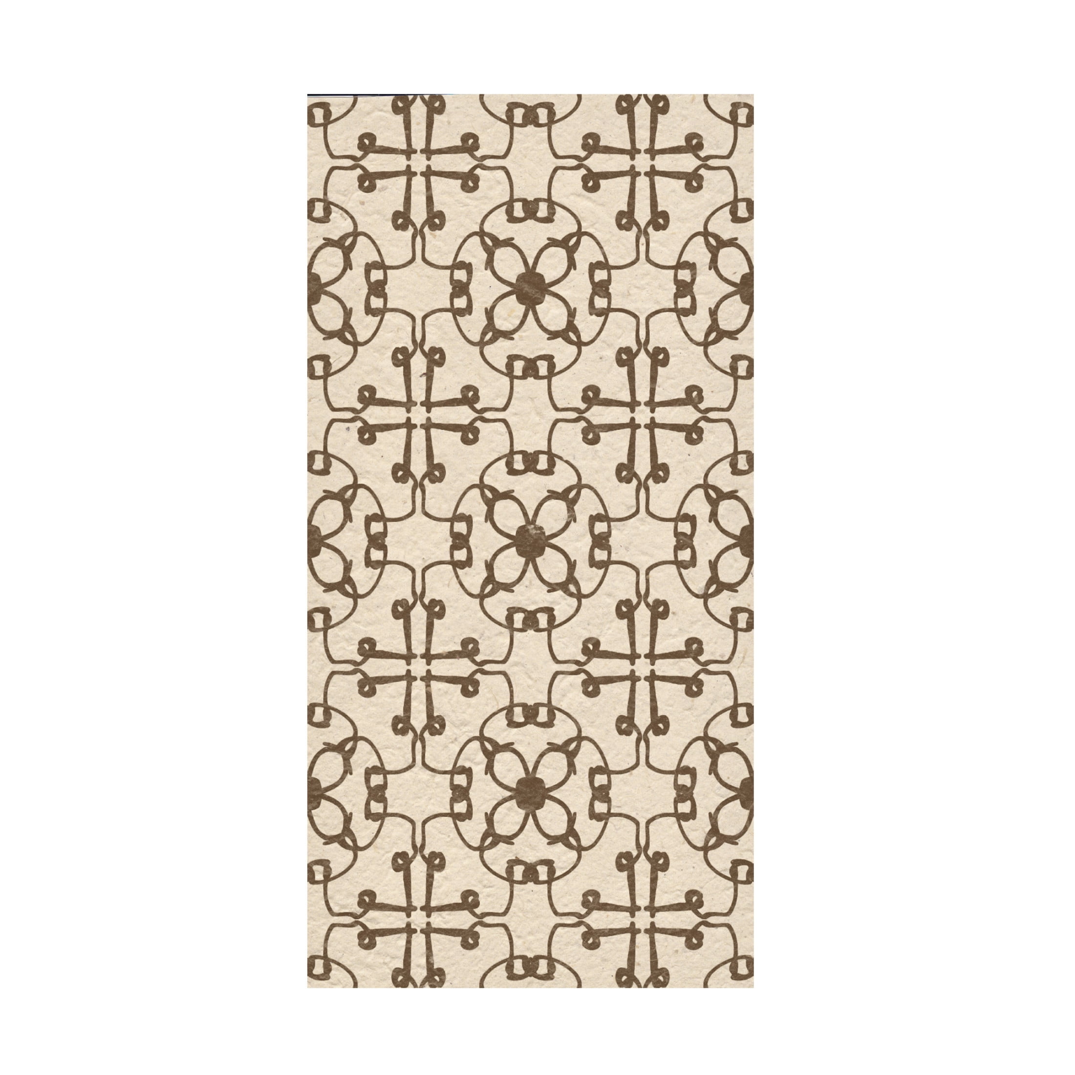 Trademark Fine Art Alonzo Saunders  Motif on Cream X Canvas Wall Art