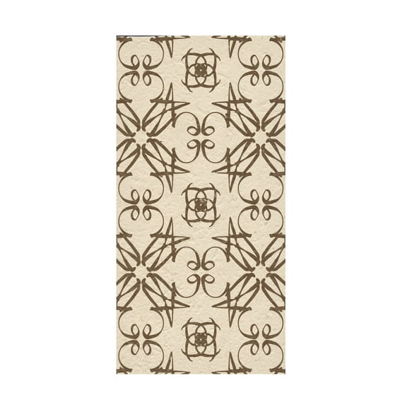 Trademark Fine Art Alonzo Saunders  Motif on Cream XI Canvas Wall Art