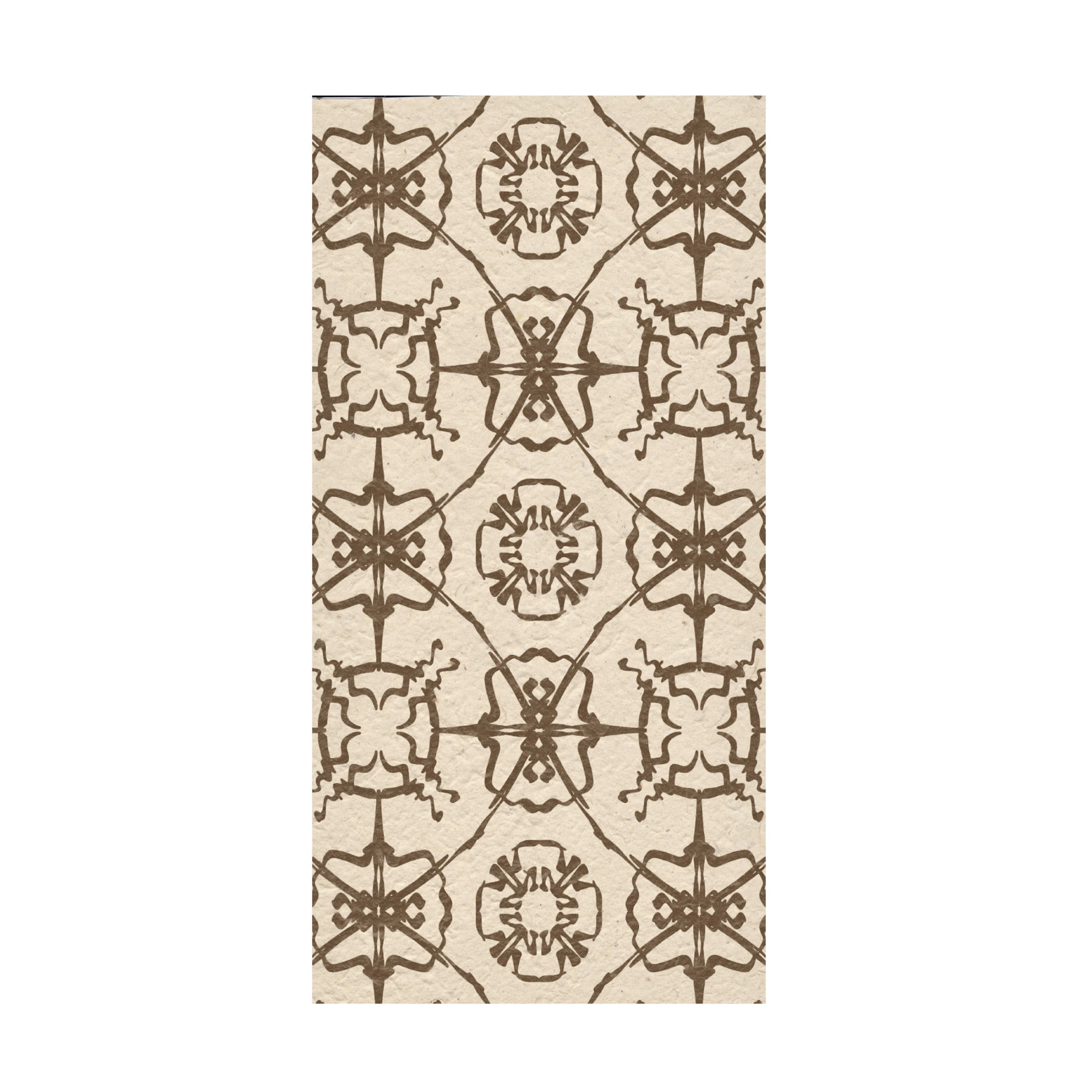 Trademark Fine Art Alonzo Saunders  Motif on Cream XII Canvas Wall Art
