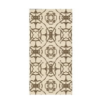 Trademark Fine Art Alonzo Saunders  Motif on Cream XII Canvas Wall Art