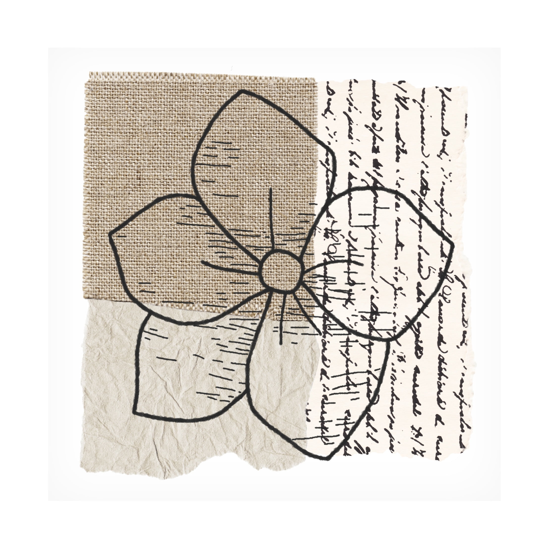 Trademark Fine Art Alonzo Saunders  Simple Flower I Canvas Wall Art