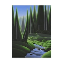 Trademark Fine Art 'Alpine Summer' Canvas Art by Ron Parker