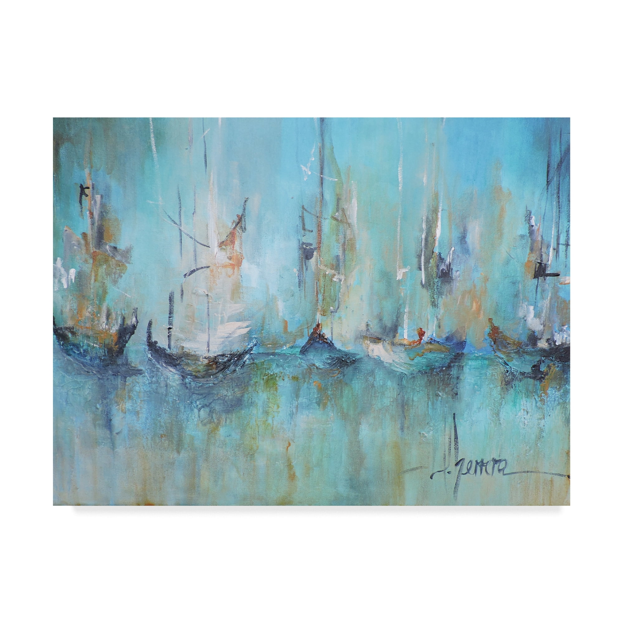 Trademark Fine Art 'Altamar' Canvas Art by Leticia Herrera