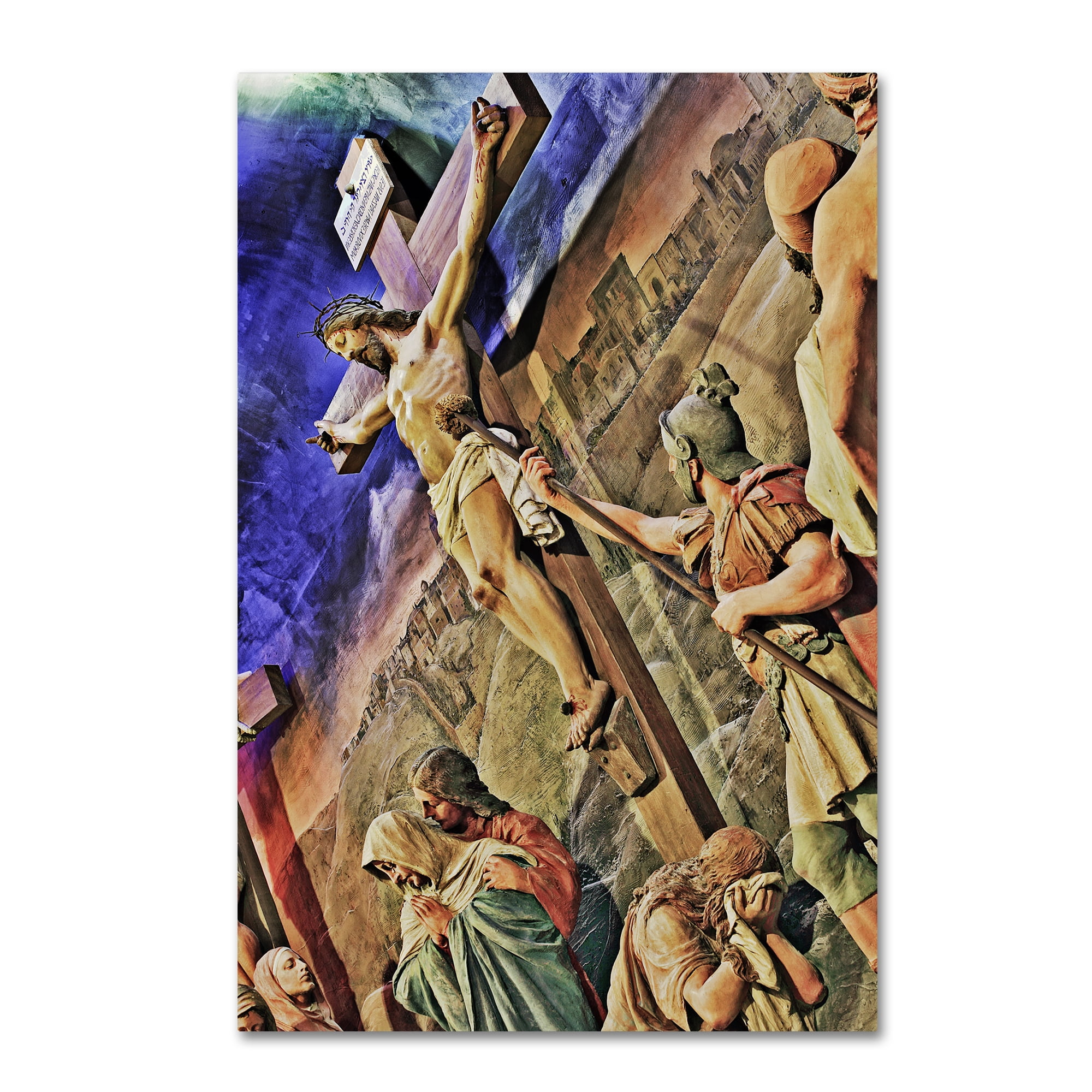 Trademark Fine Art "Altar of Calvary" Canvas Art by Gregory O'Hanlon