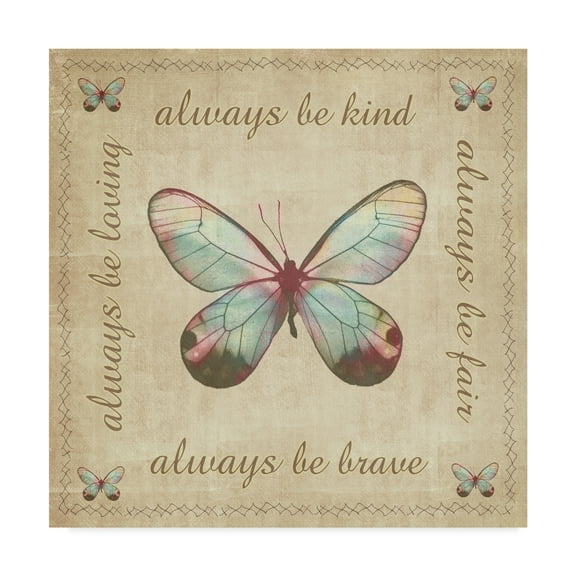 Trademark Fine Art 'Always Be' Canvas Art by ALI Chris