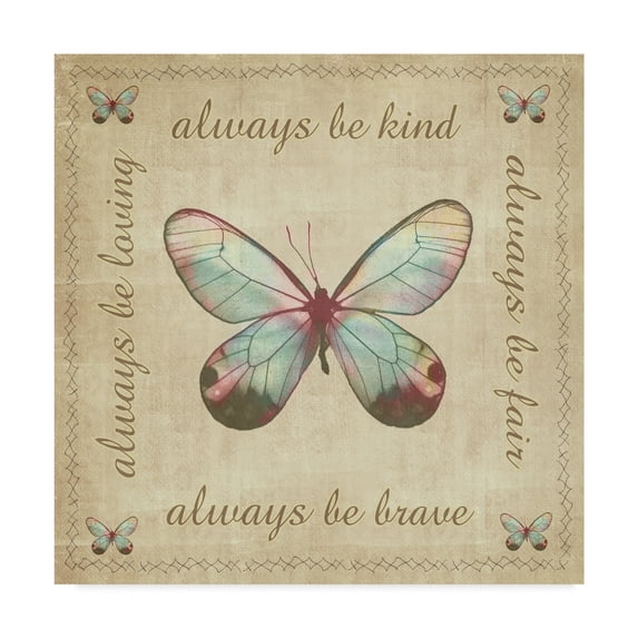 Trademark Fine Art 'Always Be' Canvas Art by ALI Chris