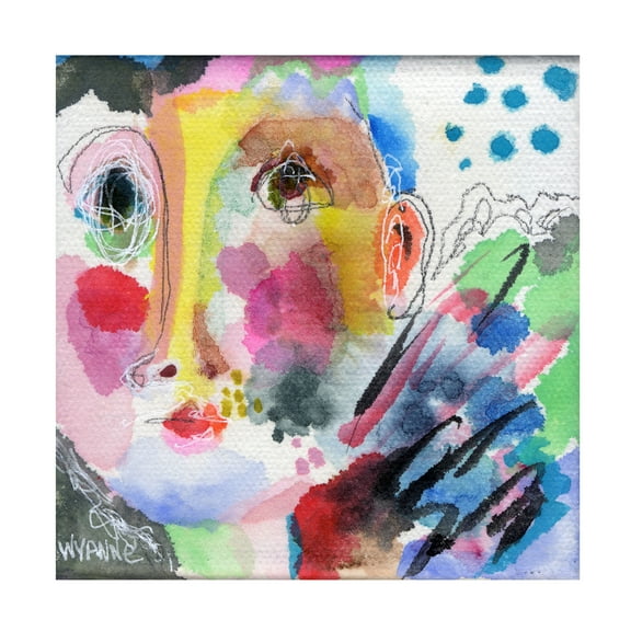 Trademark Fine Art 'Always The Warrior' Canvas Art by Wyanne