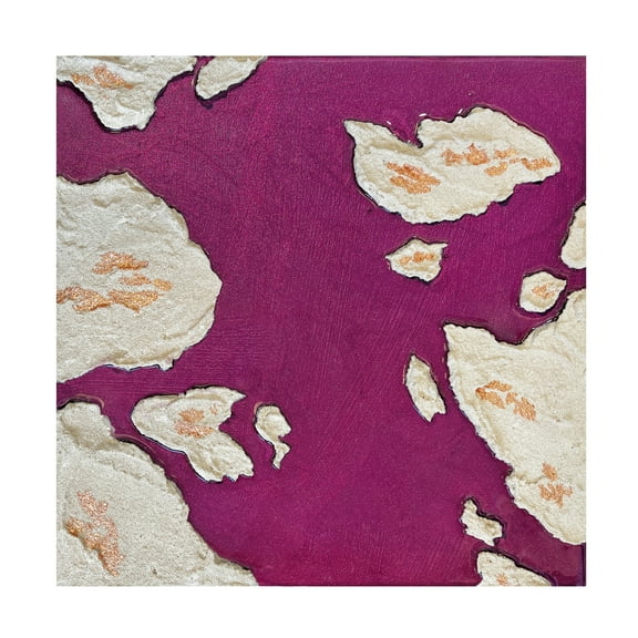 Trademark Fine Art Alyson Storms  Aubergine Islands Canvas Wall Art