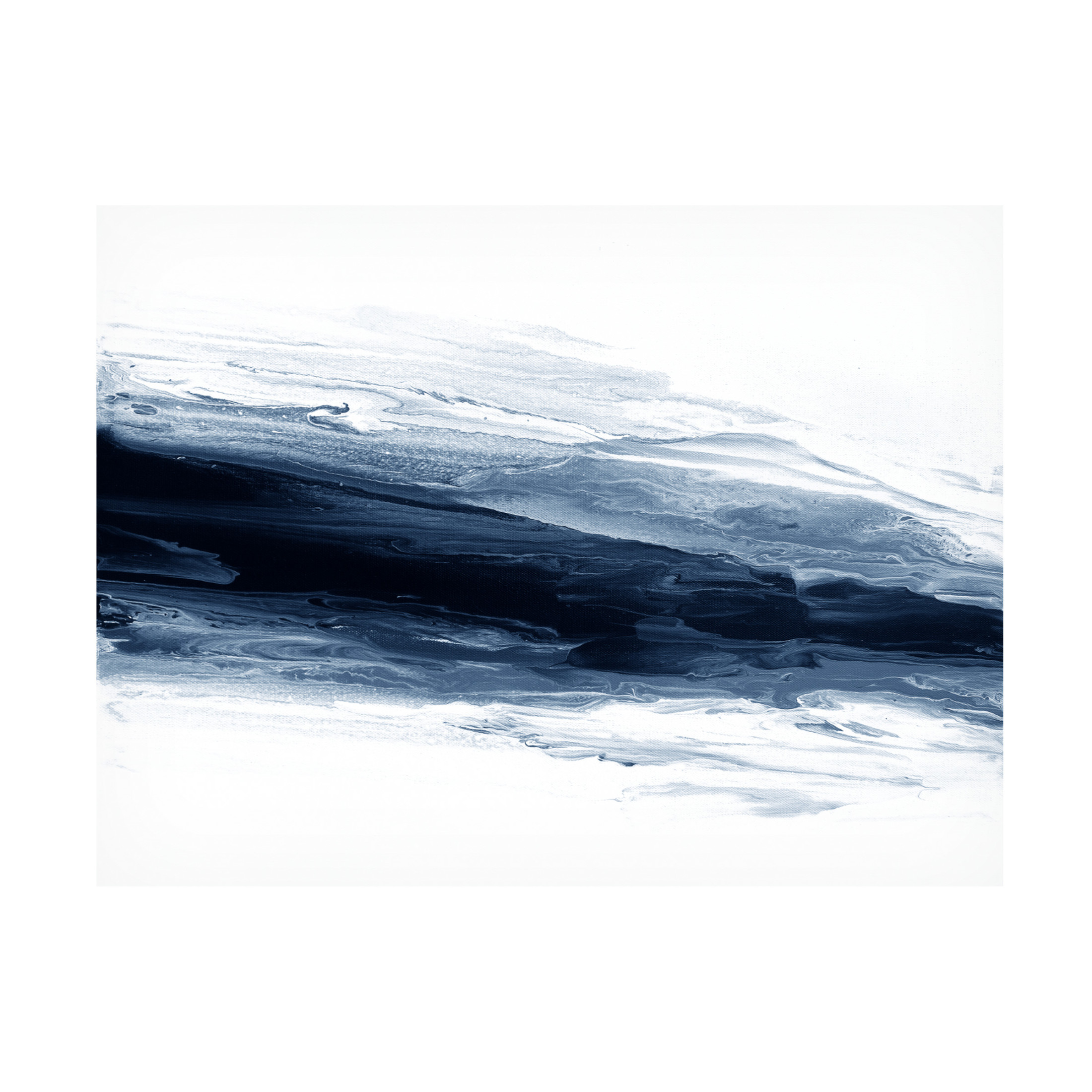 Trademark Fine Art Alyson Storms Deep Wave Canvas Wall Art