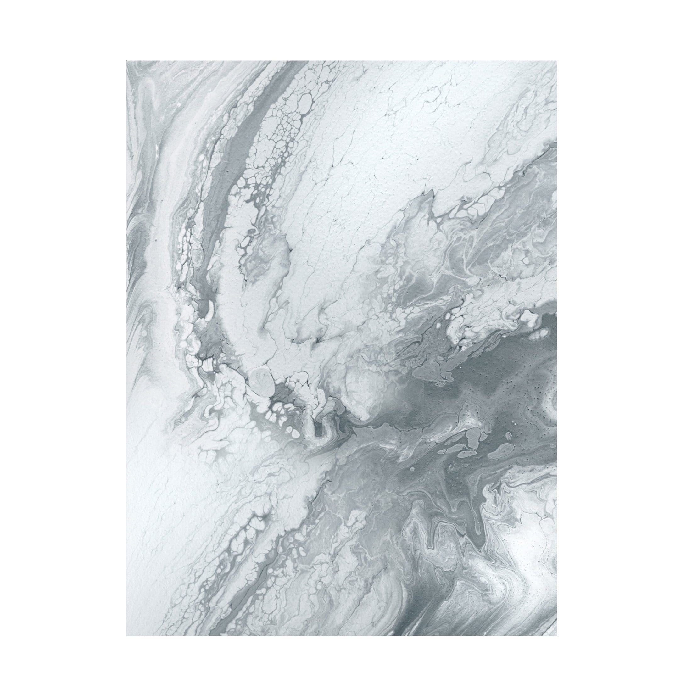 Trademark Fine Art Alyson Storms Marble Grey Canvas Wall Art