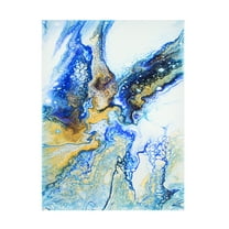 Trademark Fine Art Alyson Storms  Ocean Jasper Canvas Wall Art