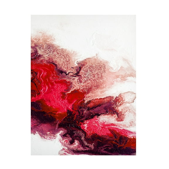 Trademark Fine Art Alyson Storms Rainbow Smoke 3 Canvas Wall Art