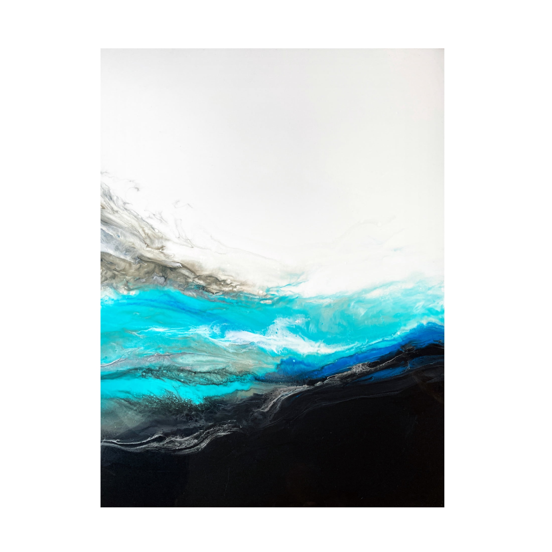 Trademark Fine Art Alyson Storms Resounding Wave Canvas Wall Art