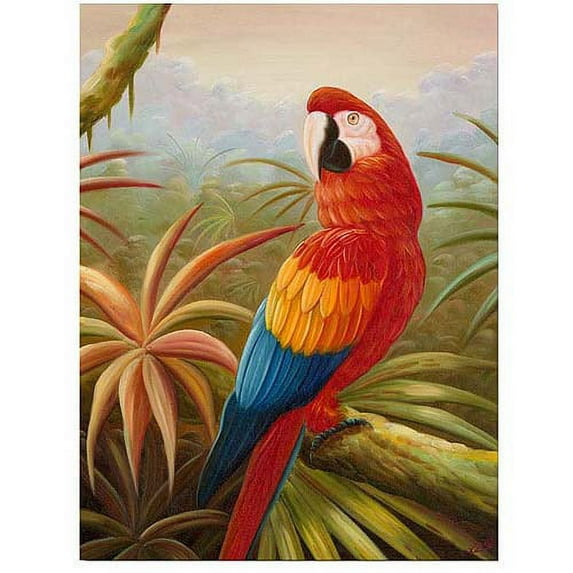 Trademark Fine Art "Amazon Rain Forest" Canvas Art