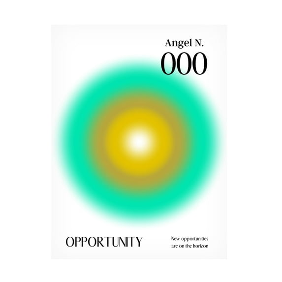 Trademark Fine Art Amelie Angel Number 000 Canvas Wall Art