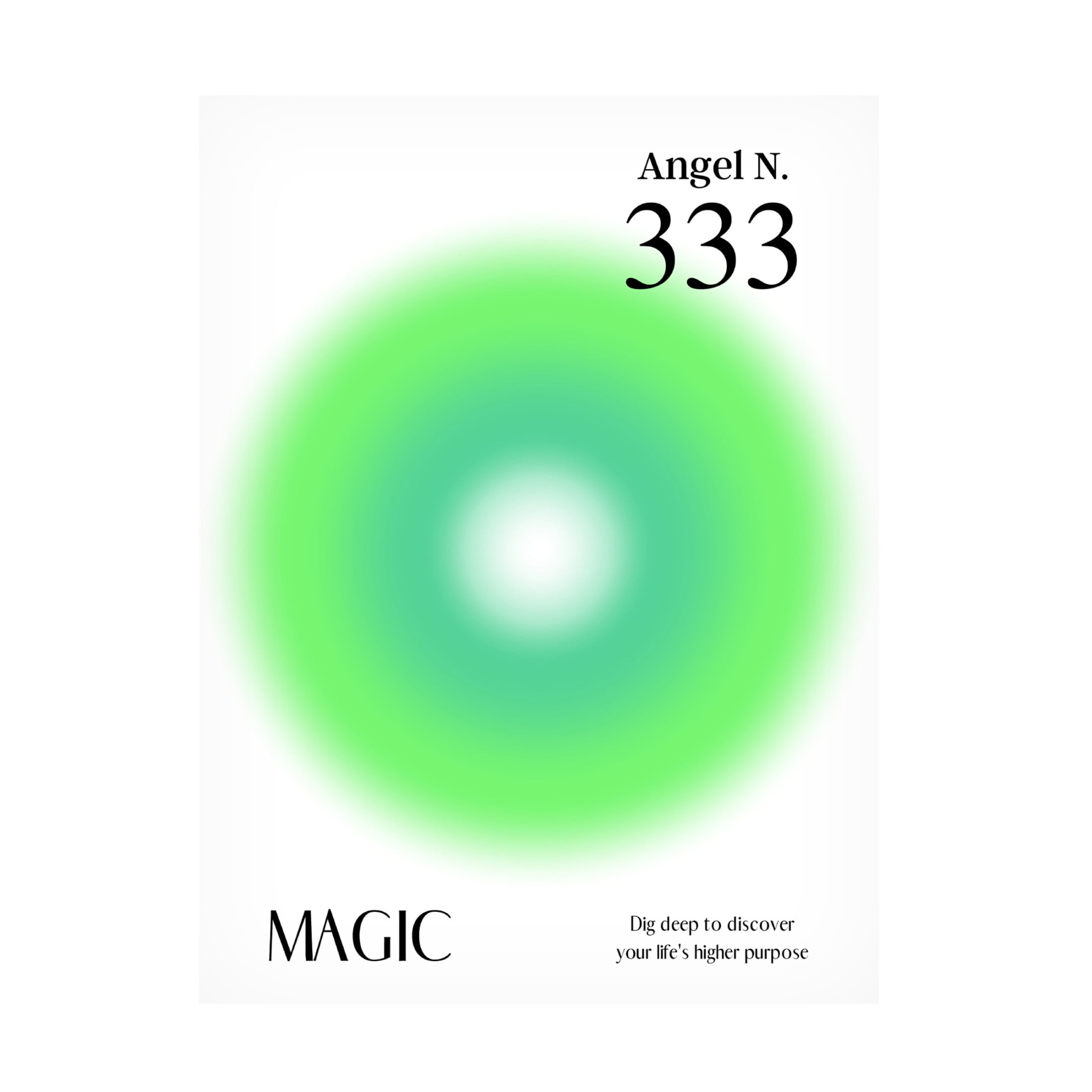 Trademark Fine Art Amelie Angel Number 333 Canvas Wall Art