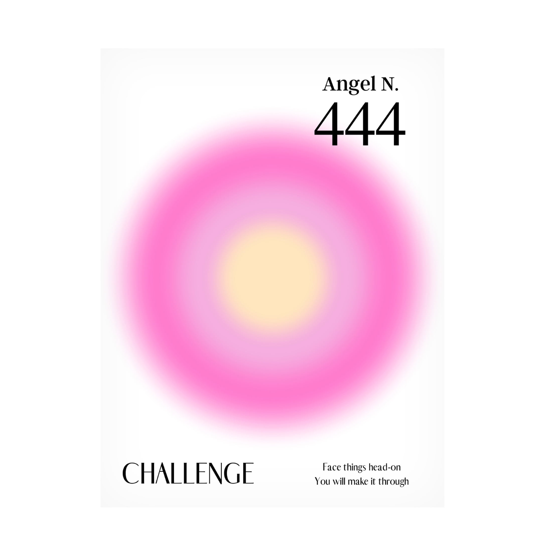 Trademark Fine Art Amelie Angel Number 444 Canvas Wall Art