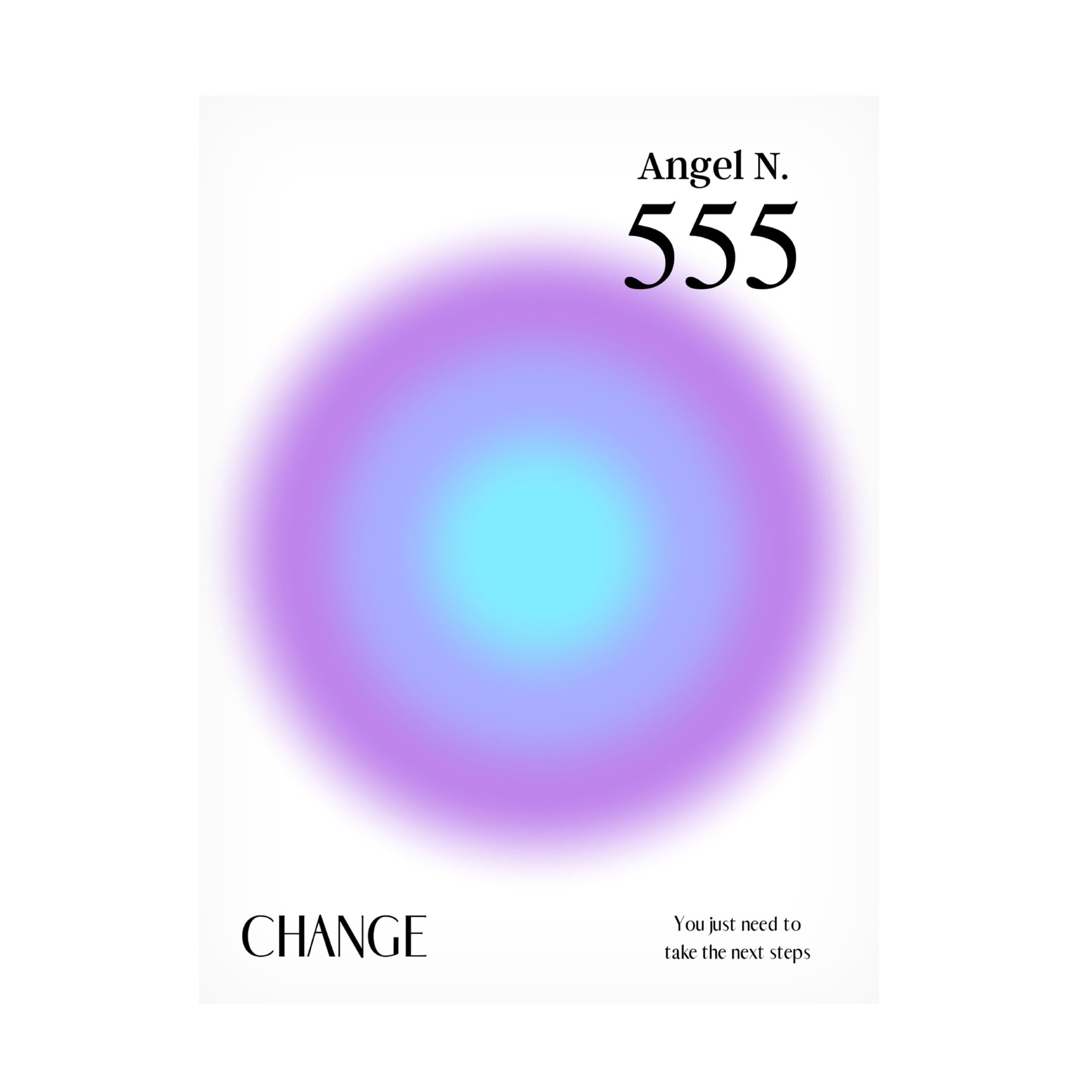 Trademark Fine Art Amelie Angel Number 555 Canvas Wall Art