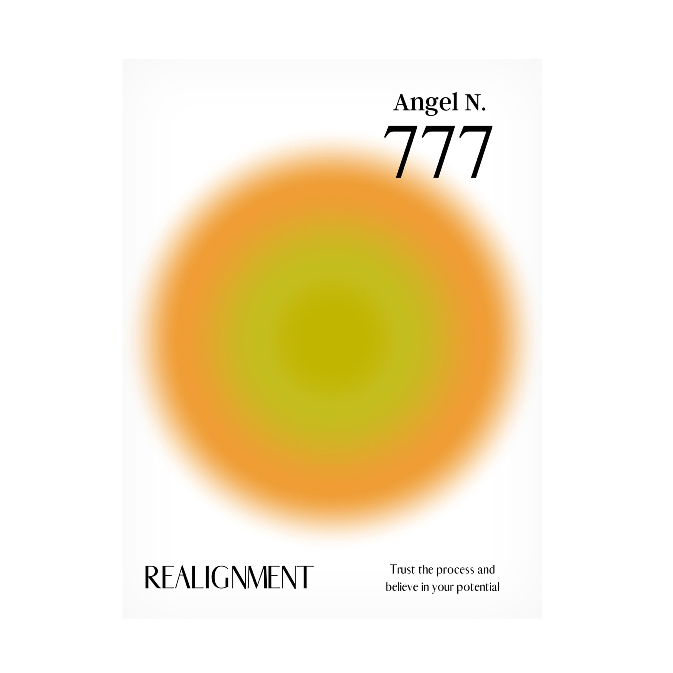 Trademark Fine Art Amelie Angel Number 777 Canvas Wall Art
