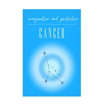 Trademark Fine Art Amelie Cancer Zodiac Print Art Canvas Wall Art