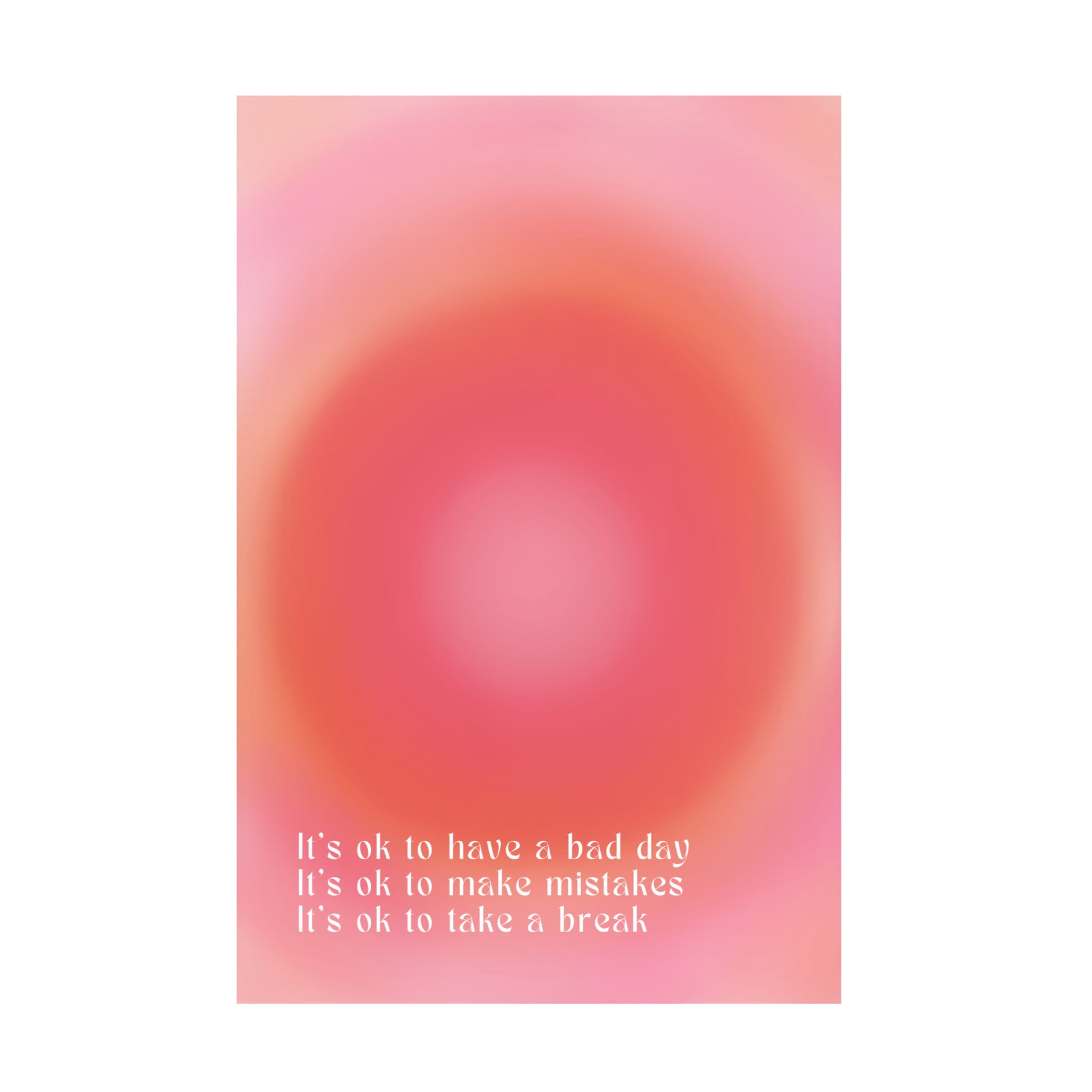 Trademark Fine Art Amelie Motivational Aura Poster Canvas Wall Art