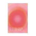 thumbnail image 1 of Trademark Fine Art Amelie Motivational Aura Poster Canvas Wall Art, 1 of 4