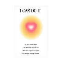 Trademark Fine Art Amelie Motivational Aura Poster Canvas Wall Art