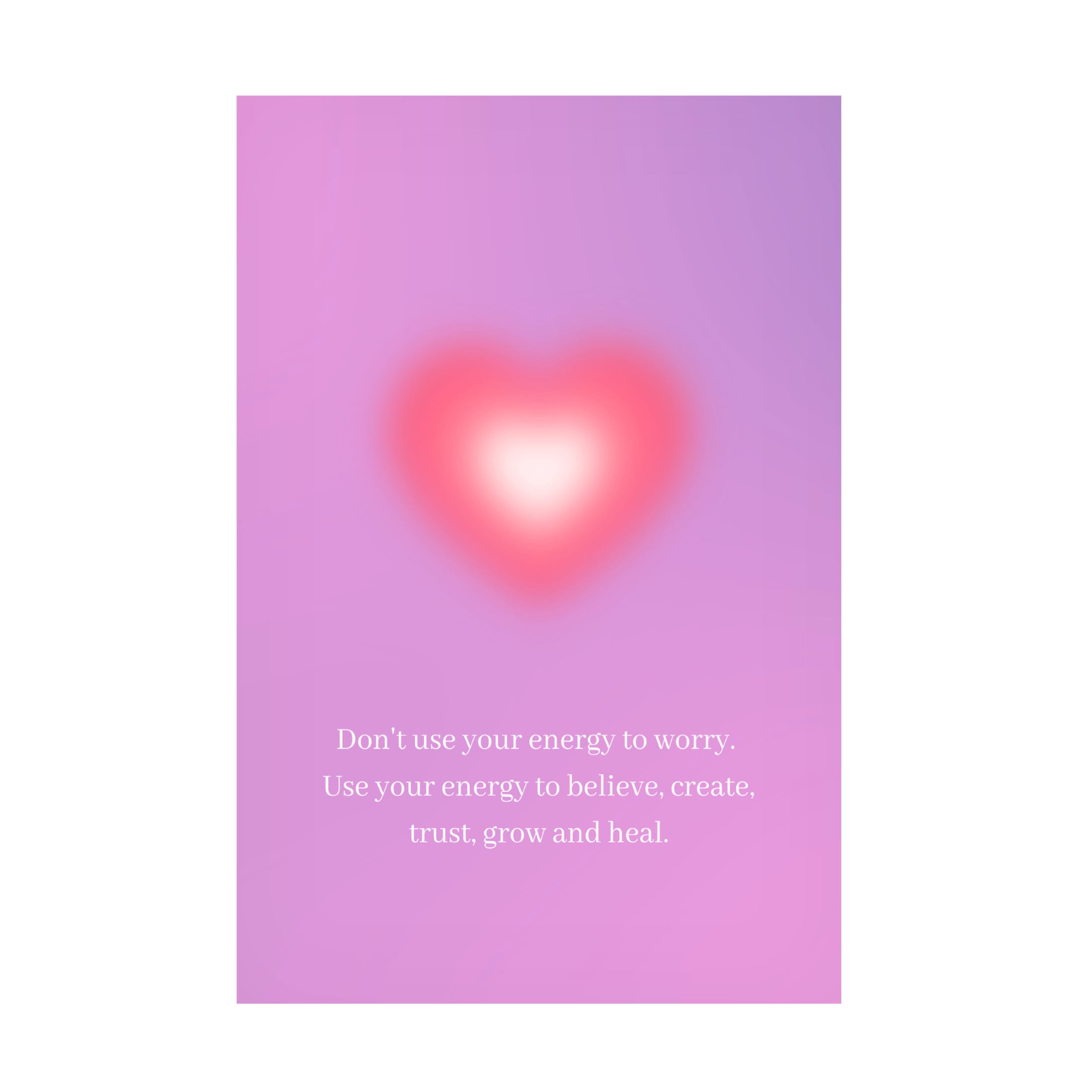 Trademark Fine Art Amelie Motivational Aura Poster Canvas Wall Art