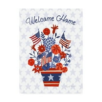 Trademark Fine Art 'America The Beautiful III' Canvas Art by Farida Zaman