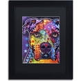 thumbnail image 1 of Trademark Fine Art "American Bulldog 121609" Canvas Art by Dean Russo, Black Matte, Black Frame, 1 of 4
