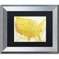 thumbnail image 1 of Trademark Fine Art "American Dream II" Canvas Art by Color Bakery, Black Matte, Silver Frame, 1 of 4