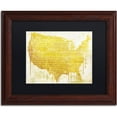 thumbnail image 1 of Trademark Fine Art "American Dream II" Canvas Art by Color Bakery, Black Matte, Wood Frame, 1 of 1