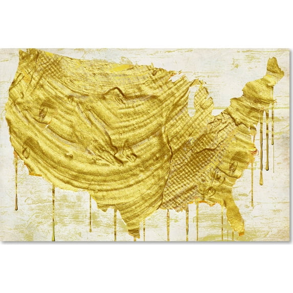 Trademark Fine Art "American Dream III" Canvas Art by Color Bakery