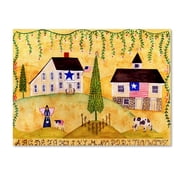 Trademark Fine Art 'American Farmhouse Sampler' Canvas Art by Cheryl Bartley