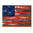 thumbnail image 1 of Trademark Fine Art "American Flag" Canvas Art by Patricia Alvez, 1 of 3