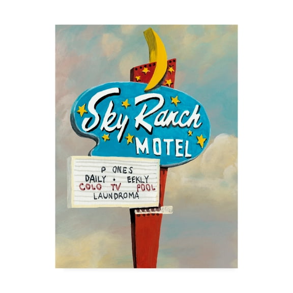 Trademark Fine Art 'American Roadside III' Canvas Art by Naomi McCavitt