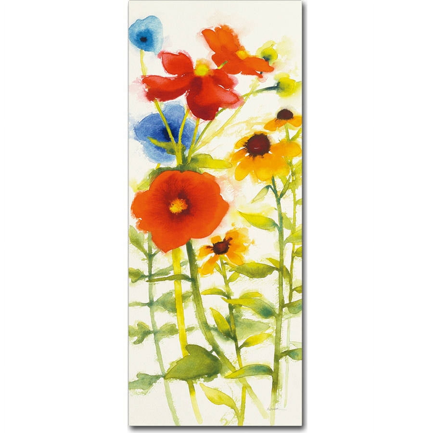 Trademark Fine Art "Americana Meadow III" Canvas Art by Shirley Novak