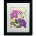 thumbnail image 1 of Trademark Fine Art "Amethyste" Canvas Art by Color Bakery White Matte, Black Frame, 1 of 4