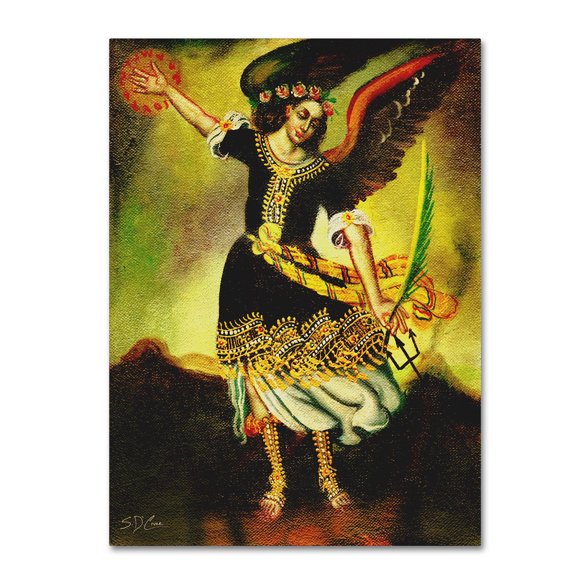 Trademark Fine Art "An Angel" Canvas Art by Masters Fine Art