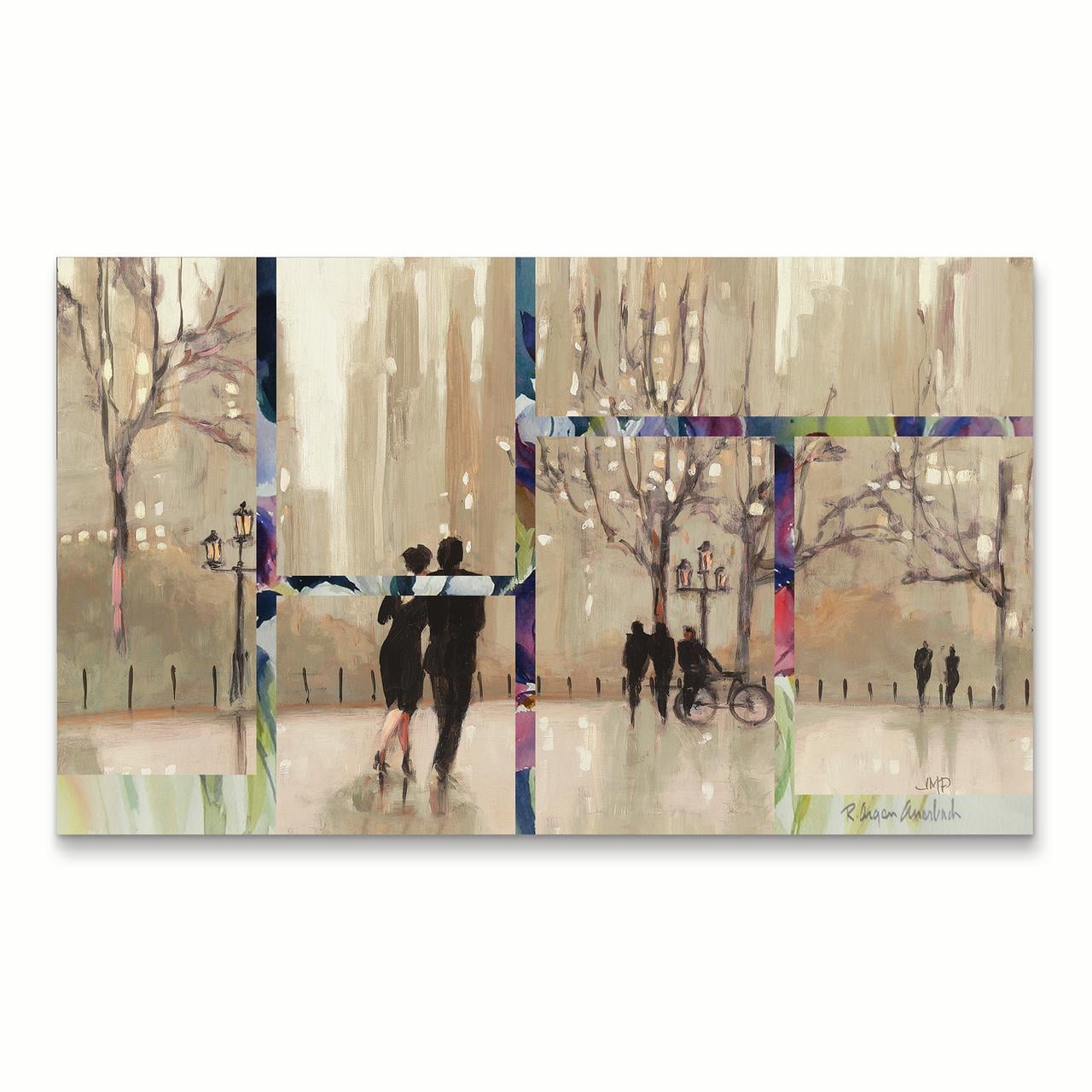 Trademark Fine Art 'An Evening Out Neutral' Canvas Art by Julia Purinton