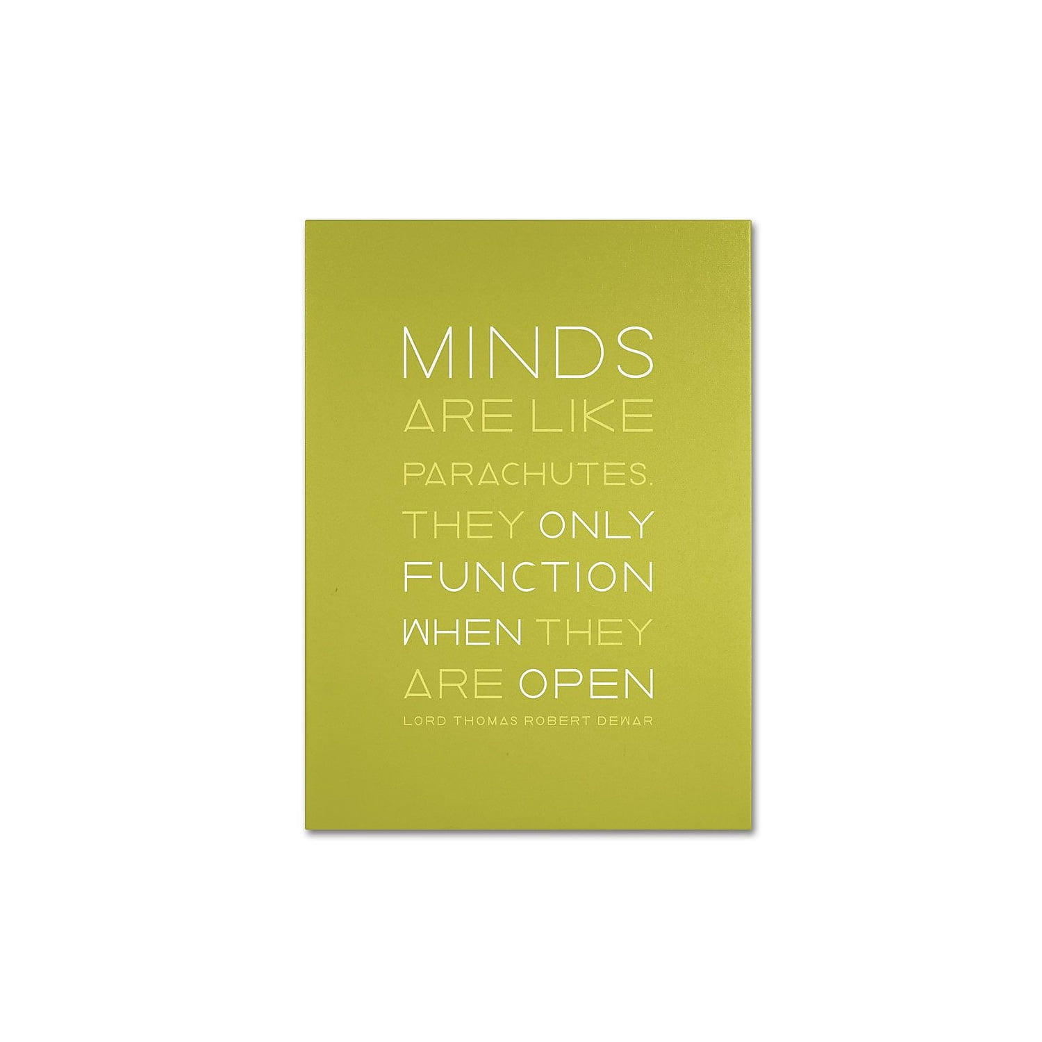 Trademark Fine Art "An Open Mind I" Canvas Art by Megan Romo