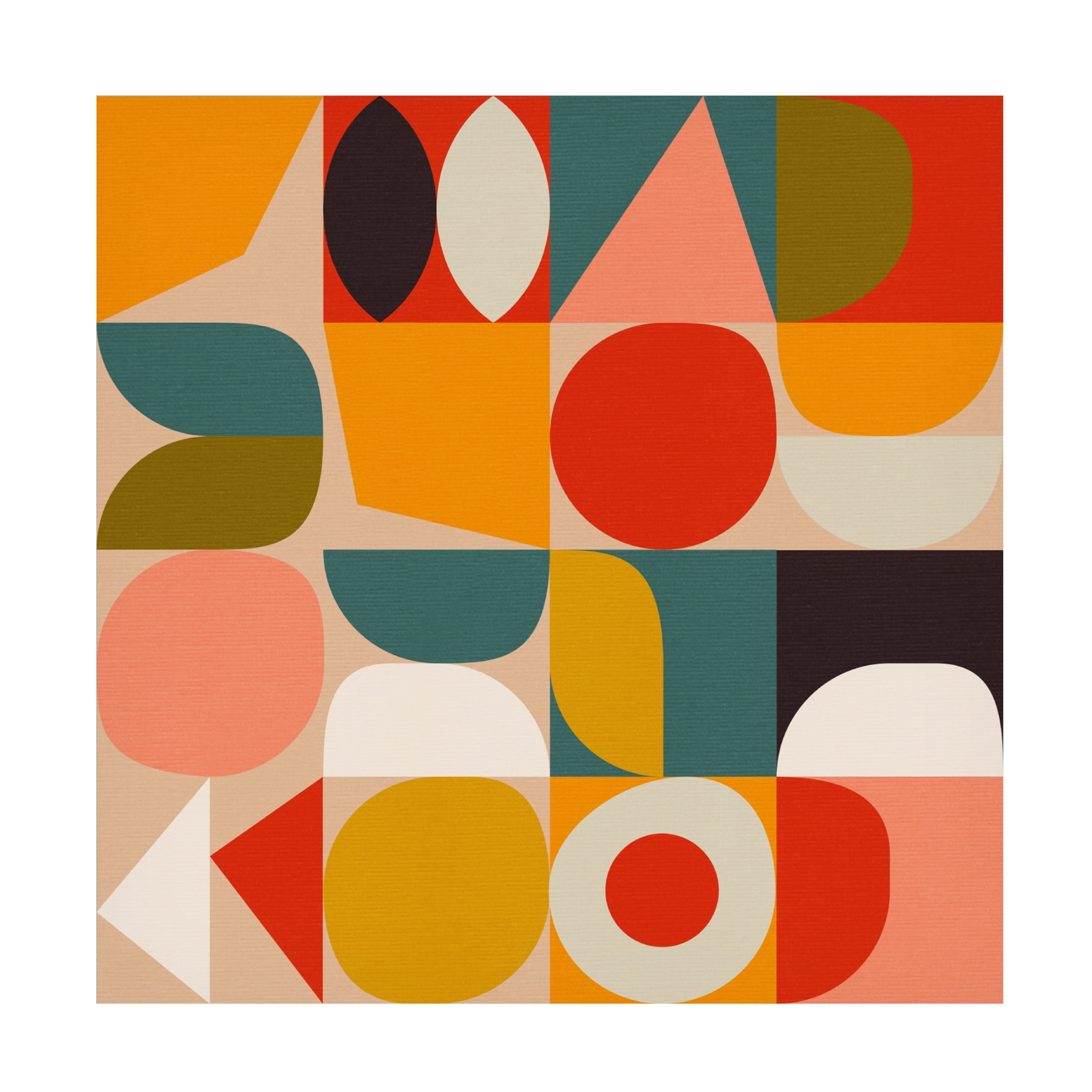 Trademark Fine Art Ana Rut Bre Bauhaus Modern Bold Canvas Wall Art