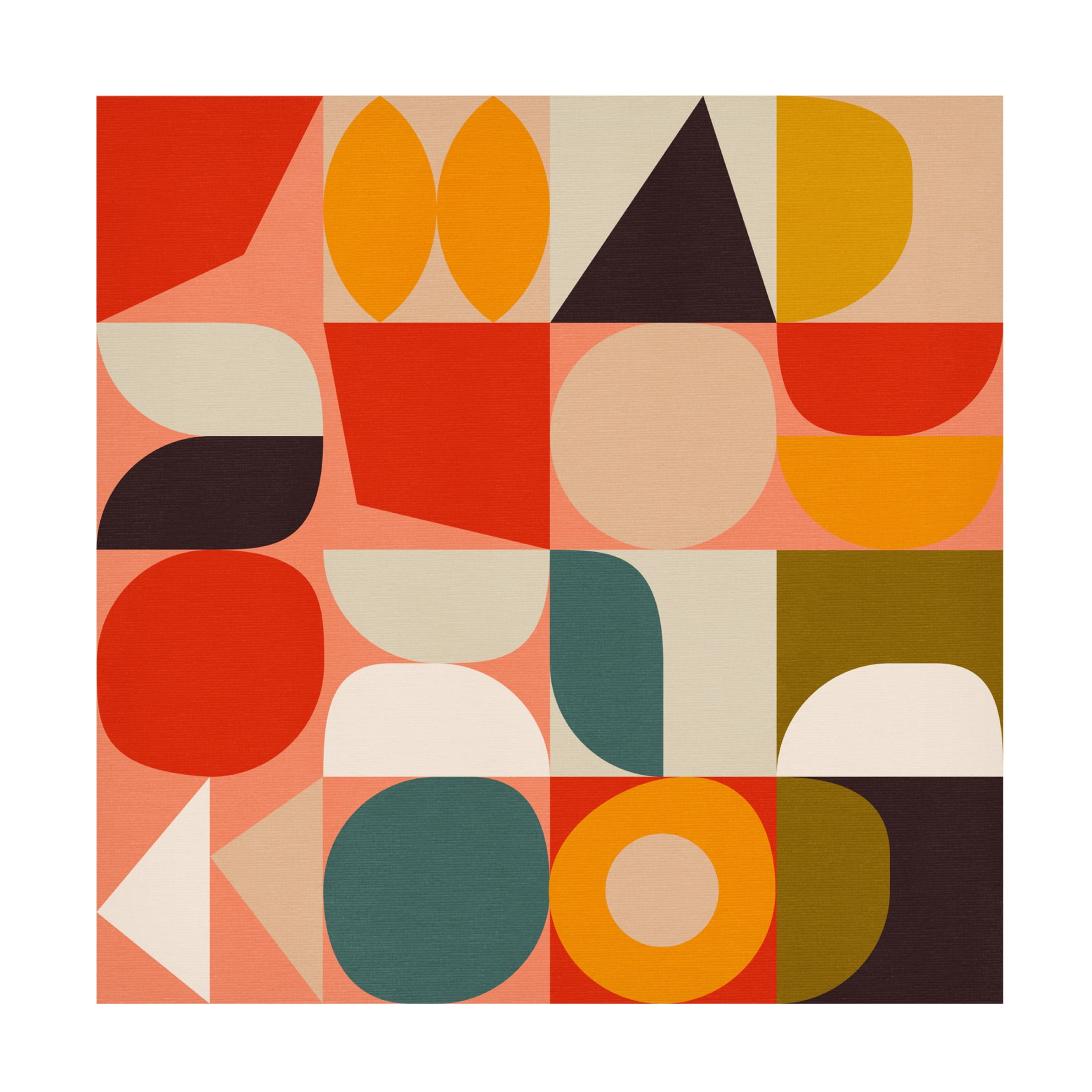 Trademark Fine Art Ana Rut Bre Bauhaus New 4 Canvas Wall Art