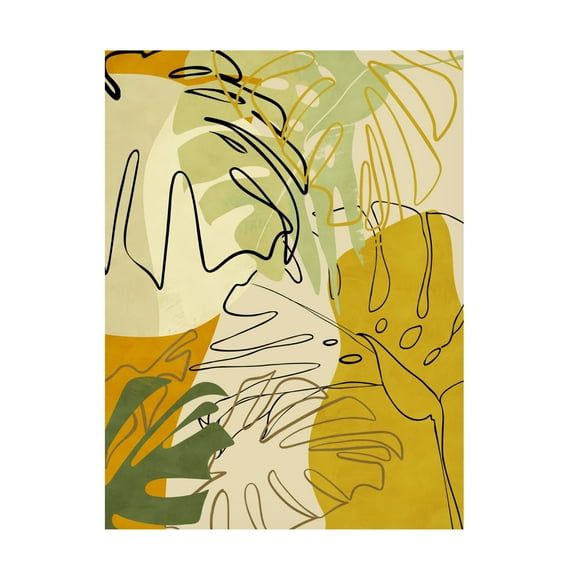 Trademark Fine Art Ana Rut Bre Bungle Jungle1 Canvas Wall Art