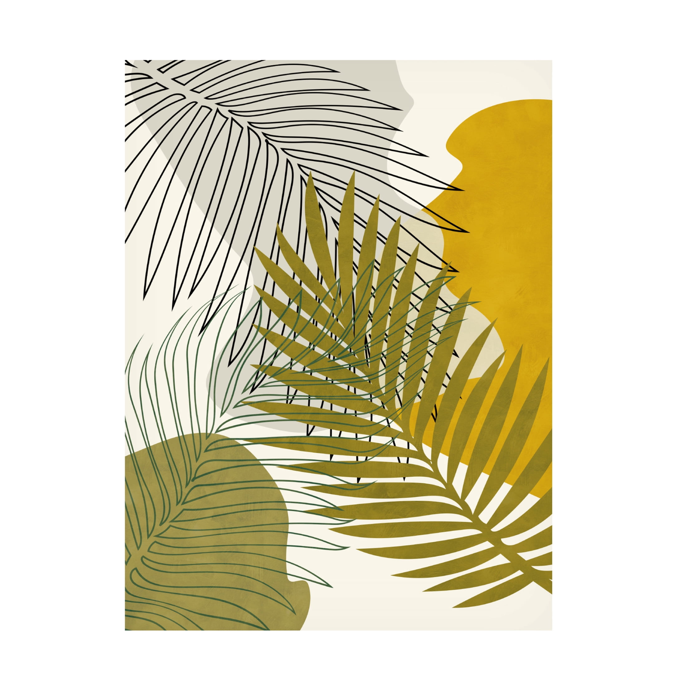 Trademark Fine Art Ana Rut Bre Bungle Jungle3 Canvas Wall Art
